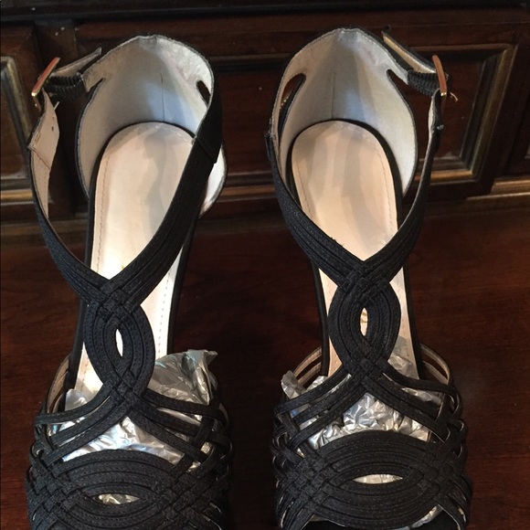 Caparros High Heel Satin Sandals - Picture 3 of 6